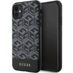 GUESS GUHMN61HGCFSEK IPHONE 11 / XR 6.1 "BLACK / BLACK HARDCASE GCUBE STRIPES MAGSAFE