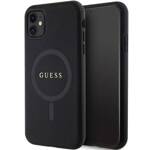 GUESS GUHMN61PSAHMCK IPHONE 11 / XR 6.1 "BLACK / BLACK HARDCASE SAFFIANO MAGSAFE