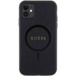 GUESS GUHMN61PSAHMCK IPHONE 11 / XR 6.1 "BLACK / BLACK HARDCASE SAFFIANO MAGSAFE