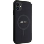 GUESS GUHMN61PSAHMCK IPHONE 11 / XR 6.1 "BLACK / BLACK HARDCASE SAFFIANO MAGSAFE