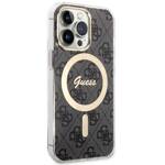 GUESS GUHMP13LH4STK IPHONE 13 PRO / 13 6.1 "BLACK / BLACK HARDCASE 4G MAGSAFE