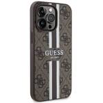 GUESS GUHMP13LP4RPSW IPHONE 13 PRO / 13 6.1 "BROWN / BROWN HARDCASE 4G PRINTED STRIPE MAGSAFE