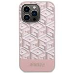 GUESS GUHMP14LHGCFSEP IPHONE 14 PRO 6.1 "PINK/PINK HARD CASE GCUBE STRIPES MAGSAFE