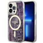 GUESS GUHMP14LHLEOPWP IPHONE 14 PRO 6.1 "PINK/PINK HARDCASE LEOPARD MAGSAFE