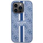 GUESS GUHMP14LP4RPSB IPHONE 14 PRO 6.1 "BLUE/BLUE HARDCASE 4G PRINTED STRIPES MAGSAFE