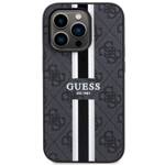 GUESS GUHMP14LP4RPSK IPHONE 14 PRO 6.1 "BLACK/BLACK HARDCASE 4G PRINTED STRIPE MIGSAFE