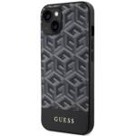 GUESS GUHMP14MHGCFSEK IPHONE 14 PLUS / 15 PLUS 6.7 "BLACK / BLACK HARDCASE GCUBE STRIPES MAGSAFE