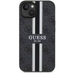 GUESS GUHMP14MP4RPSK IPHONE 14 PLUS / 15 PLUS 6.7 "BLACK / BLACK HARDCASE 4G PRINTED STRIPES MAGSAFE