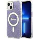 GUESS GUHMP14SH4STU IPHONE 14/15/13 6.1 "PURPUROWY / PURPLE HARDCASE 4G MAGSAFE