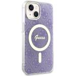 GUESS GUHMP14SH4STU IPHONE 14/15/13 6.1 "PURPUROWY / PURPLE HARDCASE 4G MAGSAFE