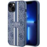 GUESS GUHMP14SP4RPSB IPHONE 14/15/13 6.1 "BLUE / BLUE HARDCASE 4G PRINTED STRIPES MAGSAFE