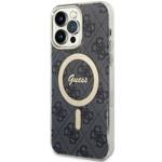 GUESS GUHMP14XH4STK IPHONE 14 PRO MAX 6.7 "BLACK/BLACK HARDCASE 4G MAGSAFE