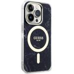 GUESS GUHMP14XPCUMAK IPHONE 14 PRO MAX 6.7 "BLACK/BLACK HARDCASE MARBLE MAGSAFE