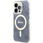 GUESS GUHMP15LH4STB IPHONE 15 PRO 6.1 "BLUE/BLUE HARDCASE IML 4G MAGSAFE