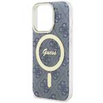 GUESS GUHMP15LH4STB IPHONE 15 PRO 6.1 "BLUE/BLUE HARDCASE IML 4G MAGSAFE