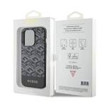 GUESS GUHMP15LHGCFSEK IPHONE 15 PRO 6.1 "BLACK/BLACK HARDCASE GCUBE STRIPES MAGSAFE