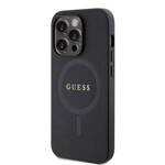 GUESS GUHMP15LPSAHMCK IPHONE 15 PRO 6.1 "BLACK/BLACK HARDCASE SAFFIANO MAGSAFE