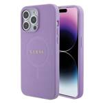 GUESS GUHMP15LPSAHMCU IPHONE 15 PRO 6.1 "PURPLE/PURPLE HARDCASE SAFFIANO MAGSAFE