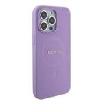 GUESS GUHMP15LPSAHMCU IPHONE 15 PRO 6.1 "PURPLE/PURPLE HARDCASE SAFFIANO MAGSAFE