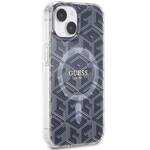 GUESS GUHMP15MHGCUSTGK IPHONE 15 PLUS / 14 PLUS 6.7 "BLACK / BLACK HARDCASE IML GCUBE MAGSAFE