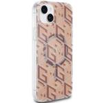 GUESS GUHMP15MHGCUSTGW IPHONE 15 PLUS / 14 PLUS 6.7 "BROWN / BROWN HARDCASE IML GCUBE MAGSAFE