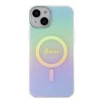 GUESS GUHMP15MHITSQ IPHONE 15 PLUS / 14 PLUS 6.7 "TURQUOISE / TURQUOISE HARDCASE IML IRIDESCENT MAGSAFE