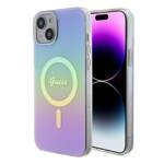 GUESS GUHMP15MITSU IPHONE 15 PLUS / 14 PLUS 6.7 "PURPLE / PURPLE HARDCASE IML IRIDESCENT MAGSAFE