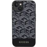 GUESS GUHMP15SHGCFSEK IPHONE 15/14/13 6.1 "BLACK / BLACK HARDCASE GCUBE STRIPES MAGSAFE