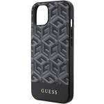 GUESS GUHMP15SHGCFSEK IPHONE 15/14/13 6.1 "BLACK / BLACK HARDCASE GCUBE STRIPES MAGSAFE