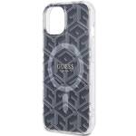 GUESS GUHMP15SHGCUSTGK IPHONE 15/14/13 6.1 "BLACK / BLACK HARDCASE IML GCUBE MAGSAFE