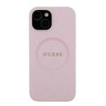 GUESS GUHMP15SPSAHMCP IPHONE 15/14/13 6.1 "PINK / PINK HARDCASE SAFFIANO MAGSAFE