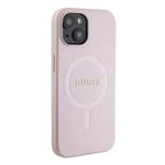 GUESS GUHMP15SPSAHMCP IPHONE 15/14/13 6.1 "PINK / PINK HARDCASE SAFFIANO MAGSAFE