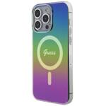 GUESS GUHMP15XHITSK IPHONE 15 PRO MAX 6.7 "MULTI -COLORED/RAINBOW HARDCASE IML IRIDESCENT MAGSAFE