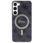 GUESS GUHMS23MH4STK S23+ S916 BLACK/BLACK HARDCASE 4G MAGSAFE