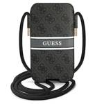 GUESS GUPHM4GDGR 6.1 "GRAY/GRAY HARDCASE 4G STRIPE HANDBAG