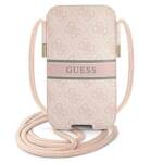 GUESS GUPHM4GDPI 6.1 "PINK/PINK HARDCASE 4G STRIPE HANDBAG