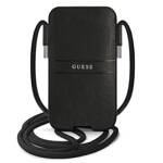 GUESS GUPHMPSASBBK 6.1 "BLACK/BLACK SAFFIANO HANDBAG