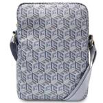 GUESS GUTB10HGCFSEB 10 "BLUE/BLUE GCUBE STRIPE TABLET BAG