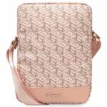 GUESS GUTB10HGCFSEP 10 "PINK/PINK GCUBE STRIPE TABLET BAG