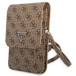 GUESS GUWBP4TMBR BRONNE/BROWN 4G TRIANGLE HANDBAG