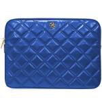 GUESS SLEEVE GUCS14ZPSQSSGB 14" BLUE/BLUE QUILTED 4G