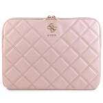 GUESS SLEEVE GUCS14ZPSQSSGP 14" PINK/PINK QUILTED 4G