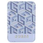 GUESS WALLET CARD SLOT GUWMSHGCFSEB MAGSAFE GCUBE STRIPE BLUE/BLUE