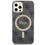 GUSS GUBPP12MH4EACSK CASE+ CHARGER IPHONE 12/12 PRO BLACK/BLACK HARD CASE 4G PRINT MAGSAFE