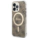 GUSS GUBPP13XH4EACSW CASE+ CHARGER IPHONE 13 PRO MAX BROWN/BROWN HARD CASE 4G PRINT MAGSAFE