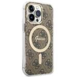 GUSS GUBPP13XH4EACSW CASE+ CHARGER IPHONE 13 PRO MAX BROWN/BROWN HARD CASE 4G PRINT MAGSAFE