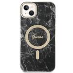 GUSS GUBPP14MHMEACSK CASE+ CHARGER IPHONE 14 PLUS / 15 PLUS 6.7 "BLACK HARD CASE MARBLE MAGSAFE