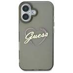 Guess GUHCP16MHCHGSPK iPhone 16 Plus 6.7" czarny/black hardcase IML Heart