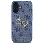 Guess GUHCP16S4GMGBL iPhone 16 6.1" niebieski/blue hardcase 4G Big Logo