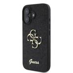 Guess GUHCP16SHG4SGK iPhone 16 6,1" czarny/black HC Fixed Glitter Big 4G